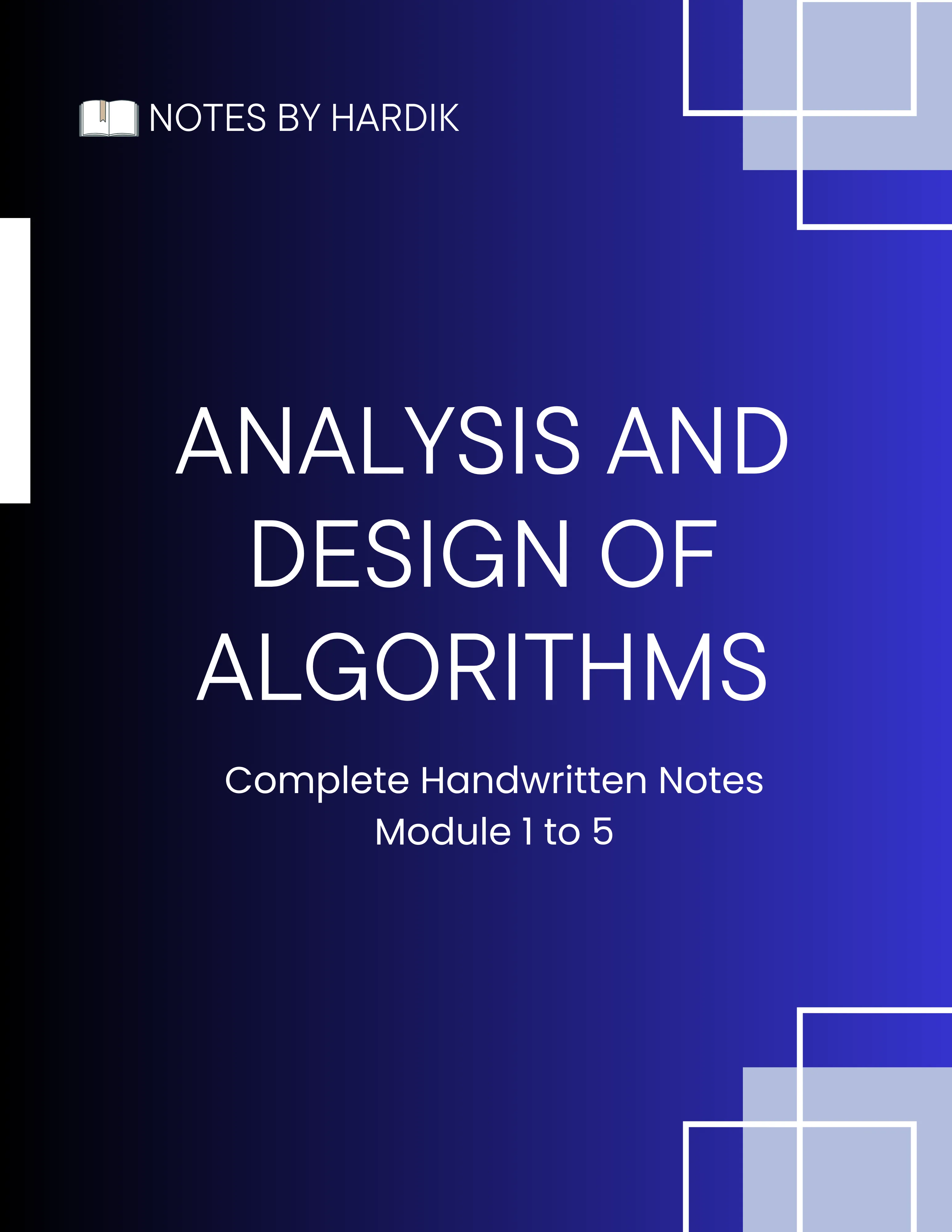 ADA Notes Cover