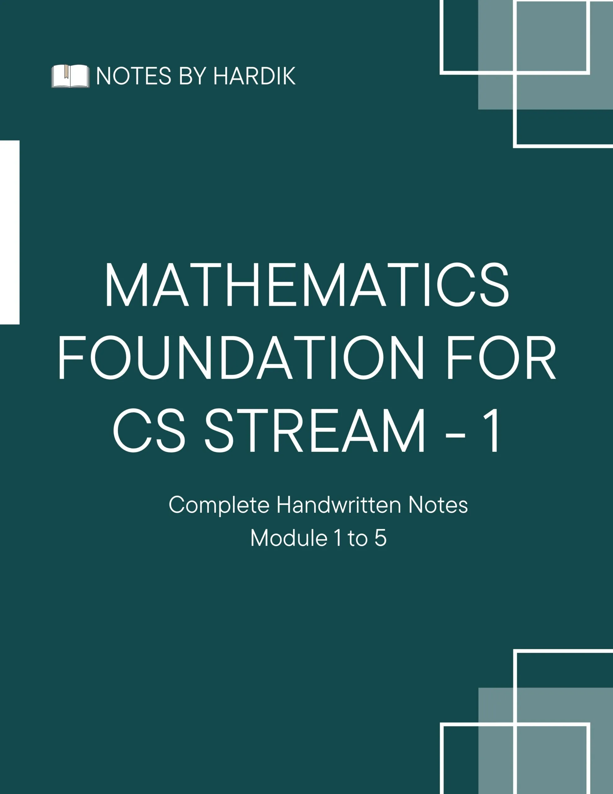 MATHS SEM 1
